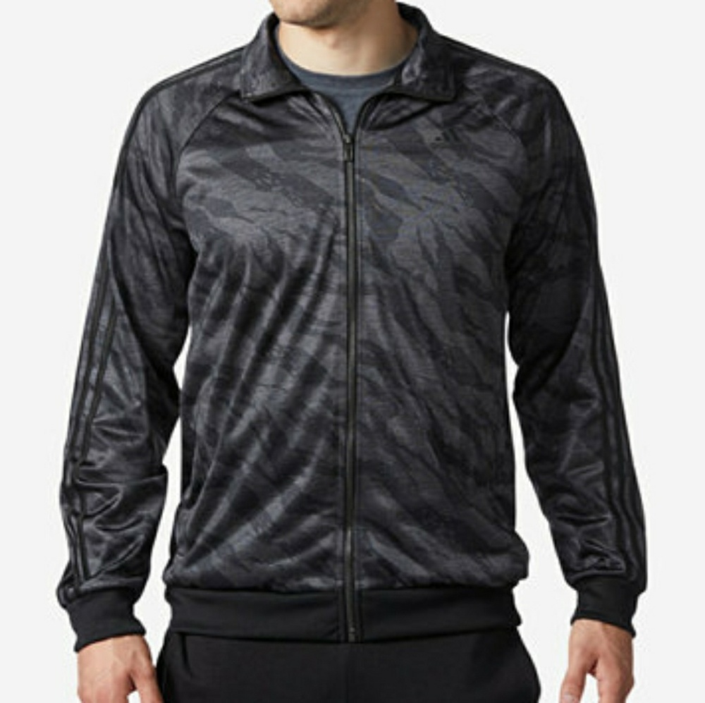 Adidas printed essential jacket